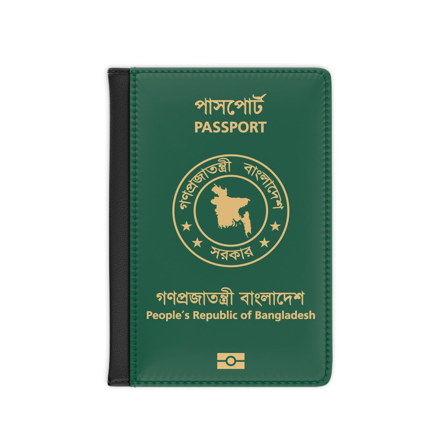 Bangladeshi E-Passport - Passport Holder-3.9" x 5.8"-The Sticker Space