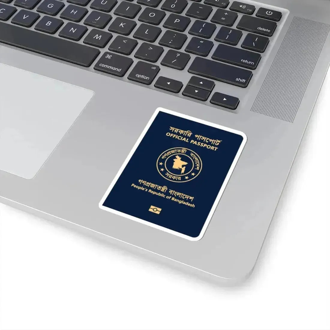 Bangladeshi Official Passport - STICKER Vinyl Kiss-Cut Decal - The Sticker Space