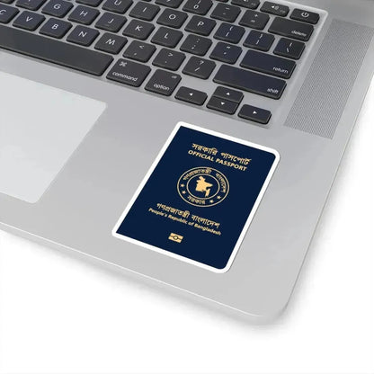Bangladeshi Official Passport - STICKER Vinyl Kiss-Cut Decal - The Sticker Space