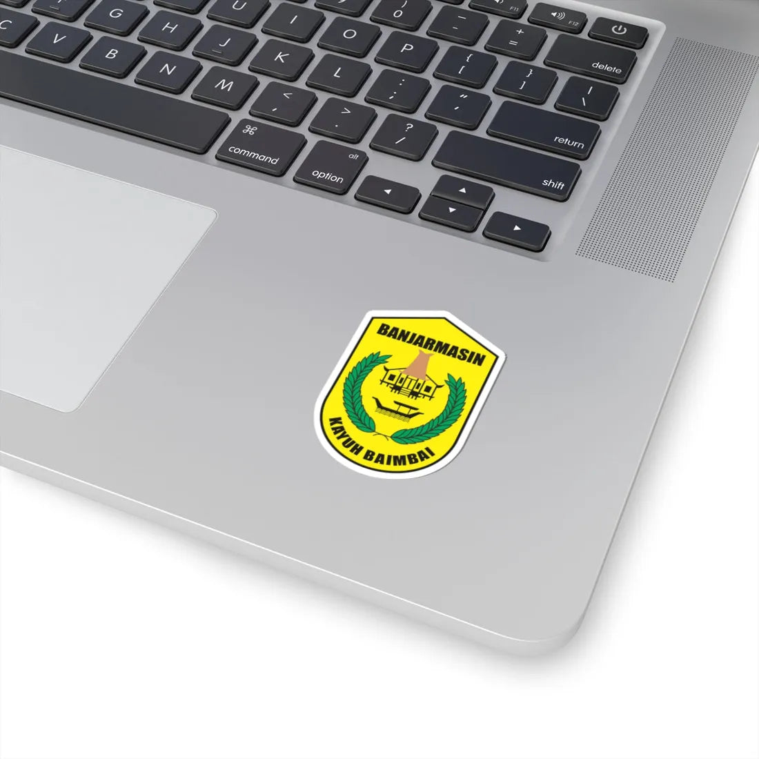 Banjarmasin Logo (Indonesia) (Coat of Arms) STICKER Vinyl Kiss-Cut Decal - The Sticker Space