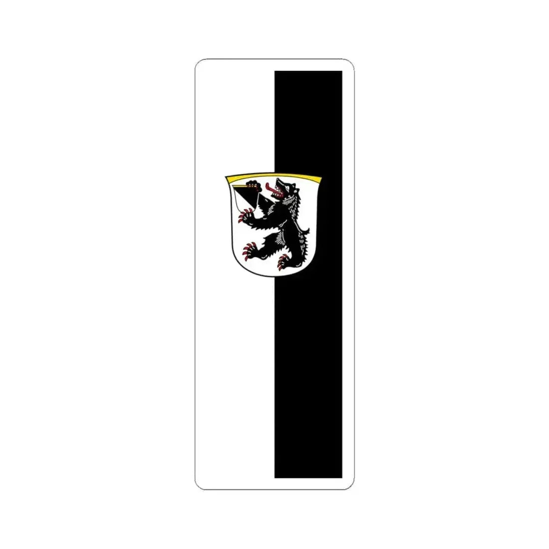 Banner Berndorf bei Salzburg (Austria) STICKER Vinyl Kiss-Cut Decal 4 Inch White - The Sticker Space
