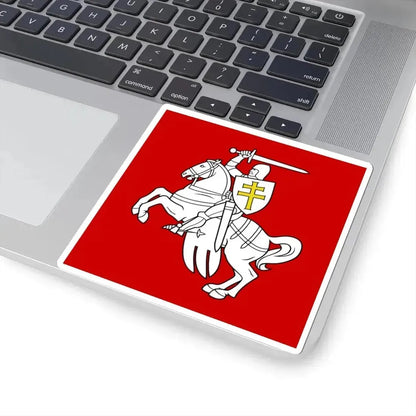 Banner of arms of Belarus 1991-1995 1-1 (Belarus) STICKER Vinyl Kiss-Cut Decal - The Sticker Space