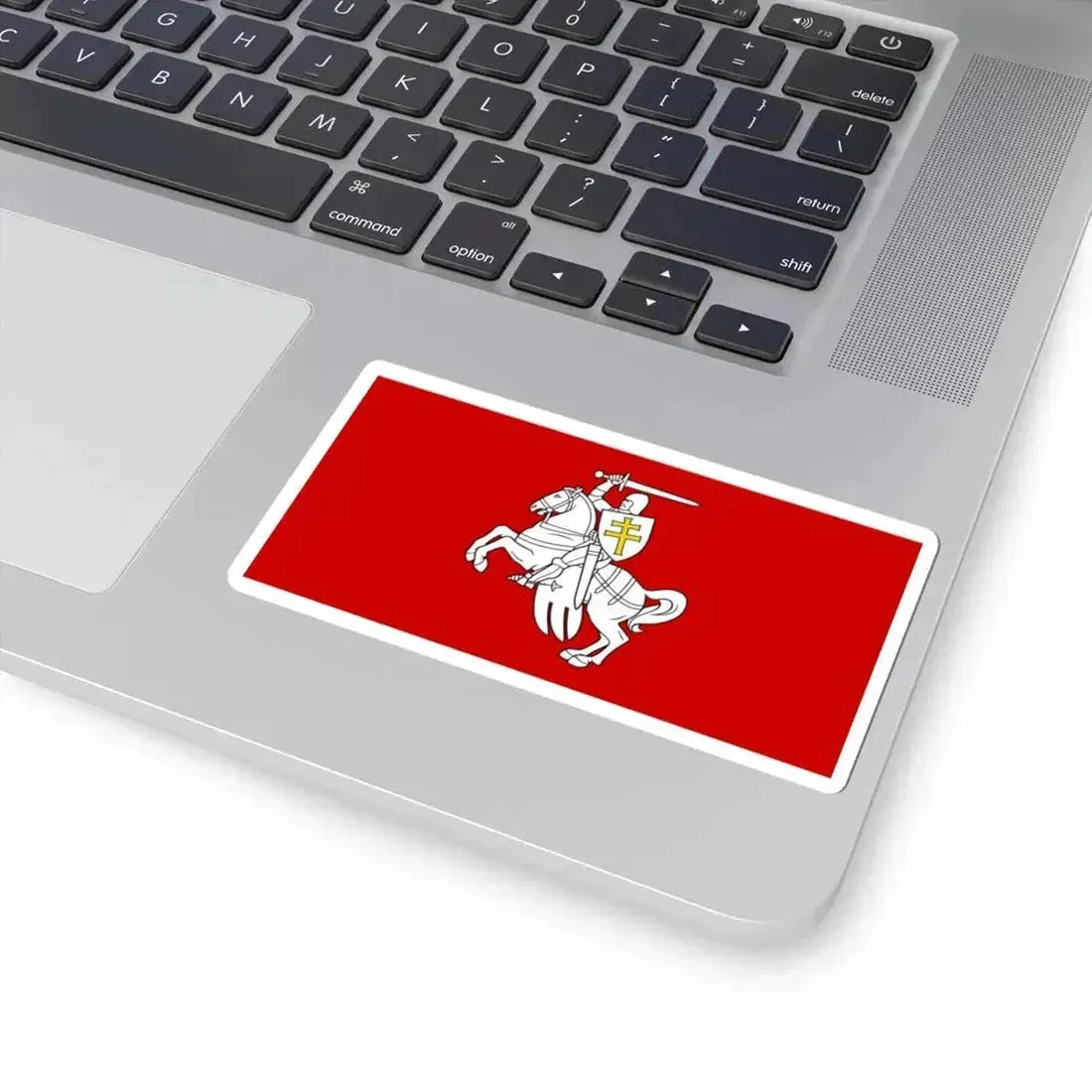 Banner of arms of Belarus 1991-1995 2-1 (Belarus) STICKER Vinyl Kiss-Cut Decal - The Sticker Space