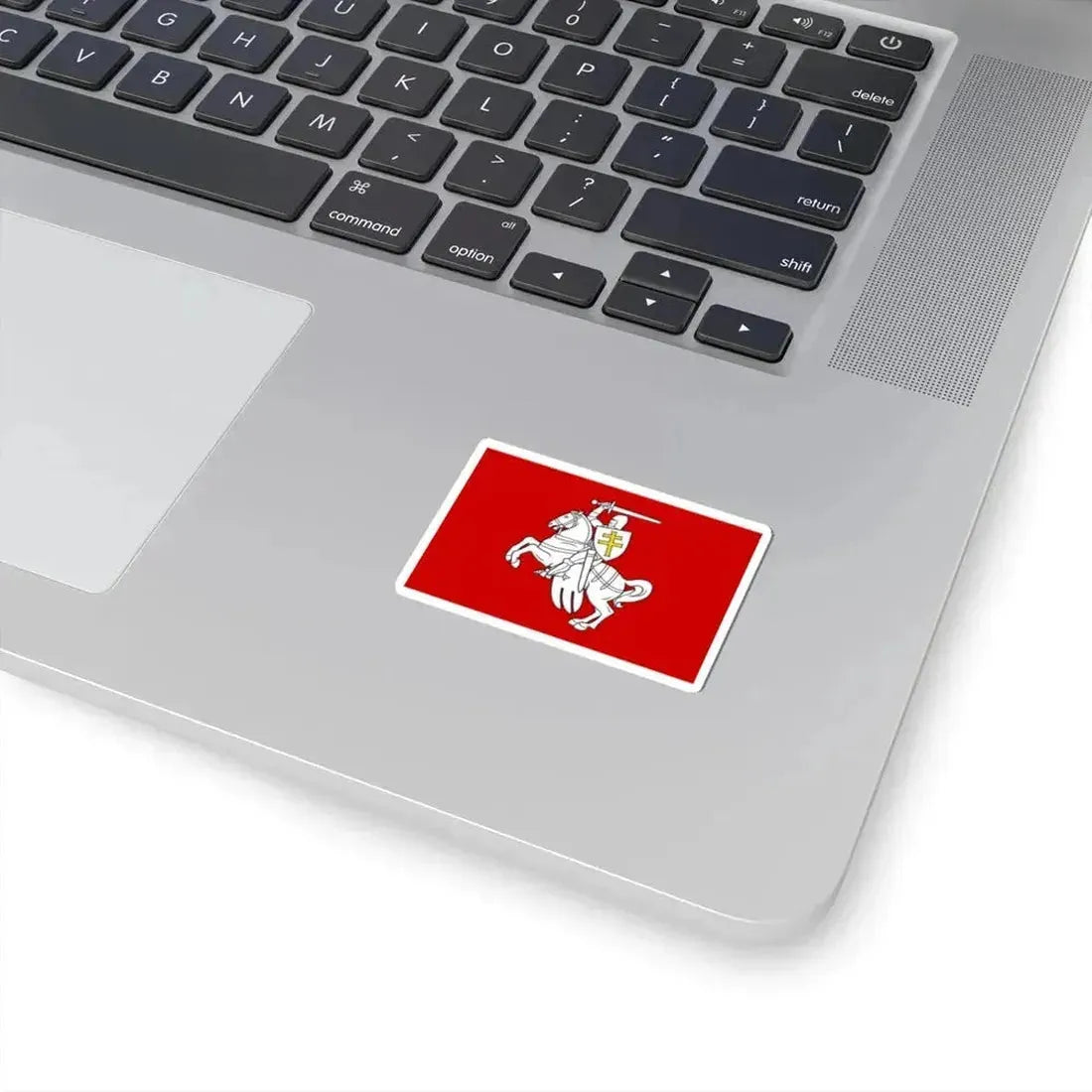 Banner of arms of Belarus 1991-1995 3-2 (Belarus) STICKER Vinyl Kiss-Cut Decal - The Sticker Space