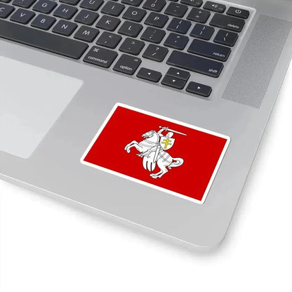 Banner of arms of Belarus 1991-1995 3-2 (Belarus) STICKER Vinyl Kiss-Cut Decal - The Sticker Space