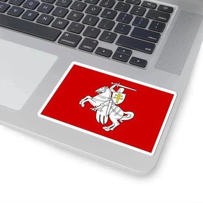 Banner of arms of Belarus 1991-1995 3-2 (Belarus) STICKER Vinyl Kiss-Cut Decal - The Sticker Space