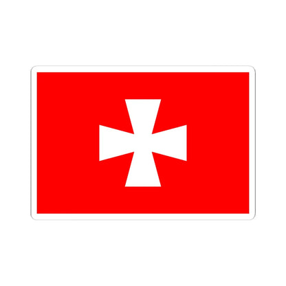 Banner of arms of Rivne Oblast (Ukraine) STICKER Vinyl Kiss-Cut Decal 6 Inch White - The Sticker Space