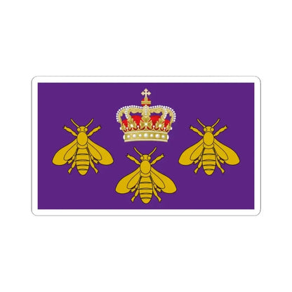 Banner of Arms of the Empire of the Sahara (Algeria) STICKER Vinyl Kiss-Cut Decal 2 Inch White - The Sticker Space