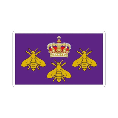 Banner of Arms of the Empire of the Sahara (Algeria) STICKER Vinyl Kiss-Cut Decal 6 Inch White - The Sticker Space