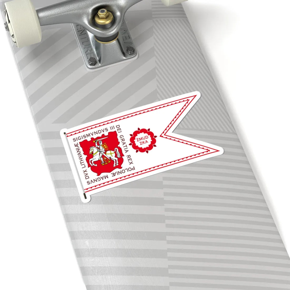 Banner of Duchy of Samogitia 1609-1618-1 (Belarus) (Coat of Arms) STICKER Vinyl Kiss-Cut Decal - The Sticker Space