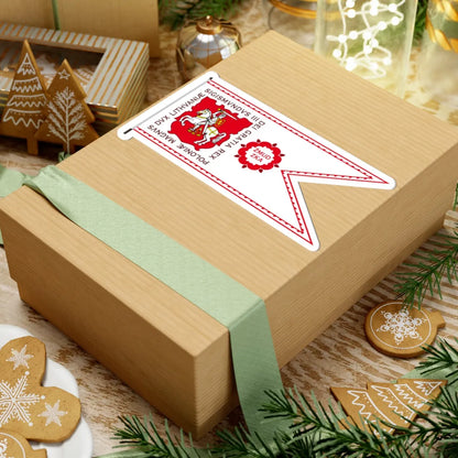 Banner of Duchy of Samogitia 1609-1618-1 (Belarus) (Coat of Arms) STICKER Vinyl Kiss-Cut Decal - The Sticker Space