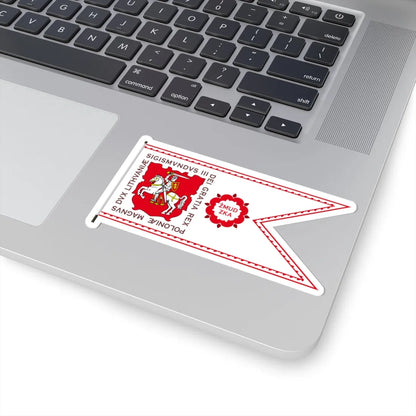 Banner of Duchy of Samogitia 1609-1618-1 (Belarus) (Coat of Arms) STICKER Vinyl Kiss-Cut Decal - The Sticker Space