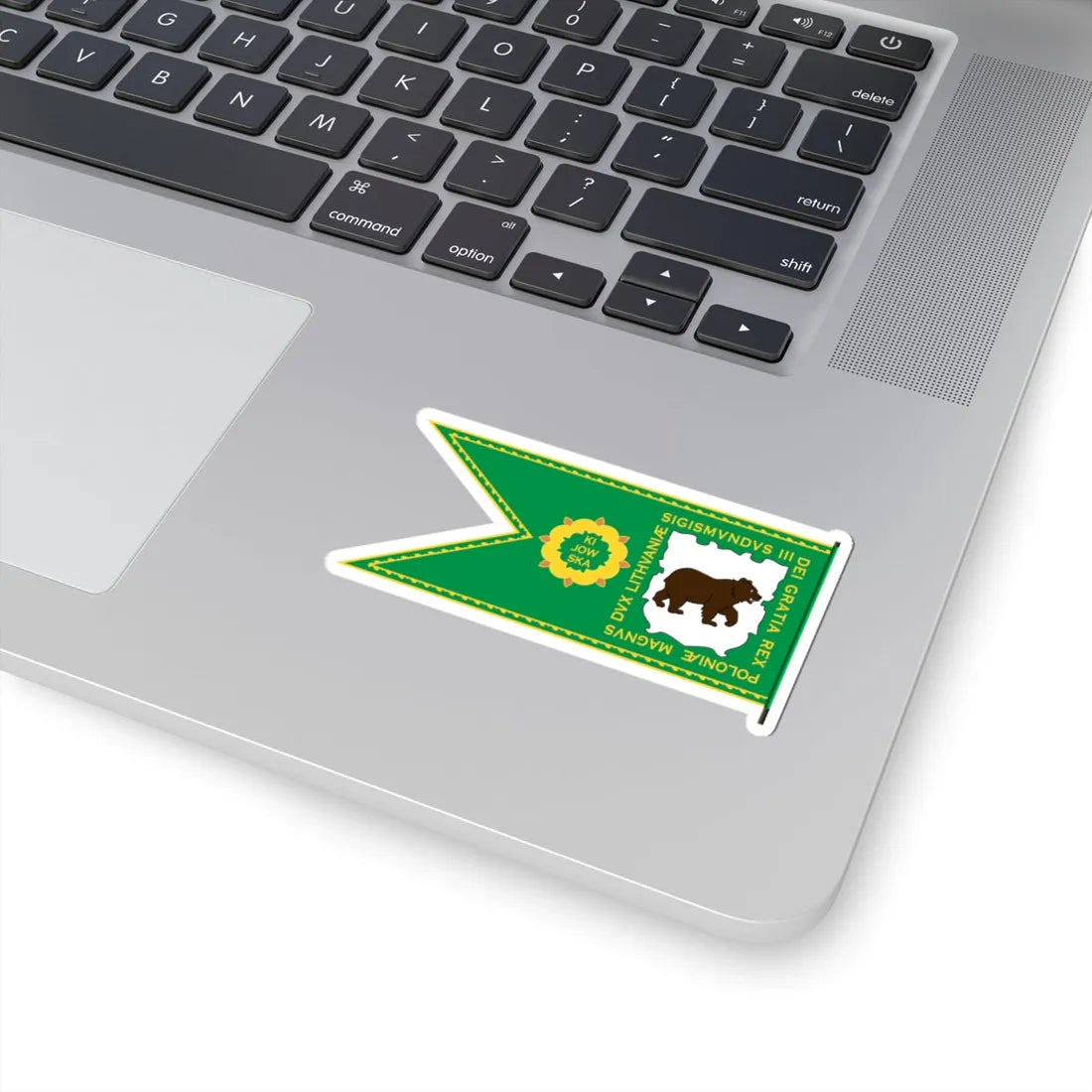 Banner of Kiev Voivodeship 1609-1618-2 (Belarus) (Coat of Arms) STICKER Vinyl Kiss-Cut Decal - The Sticker Space