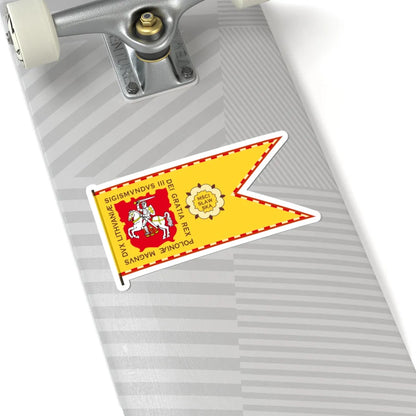 Banner of Mstsislaw Voivodeship 1609-1618-1 (Belarus) (Coat of Arms) STICKER Vinyl Kiss-Cut Decal - The Sticker Space