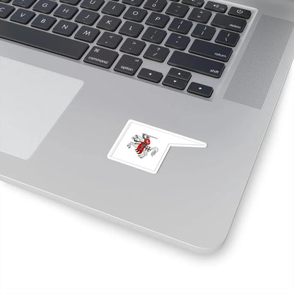 Banner of Połacak Voivodeship (Belarus) (Coat of Arms) STICKER Vinyl Kiss-Cut Decal - The Sticker Space
