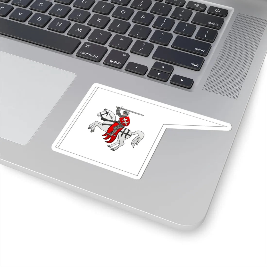 Banner of Połacak Voivodeship (Belarus) (Coat of Arms) STICKER Vinyl Kiss-Cut Decal - The Sticker Space