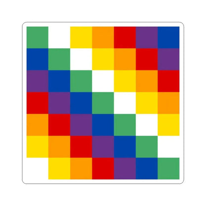 Banner of the Anti Suyu 1979 (Peru) STICKER Vinyl Kiss-Cut Decal 2 Inch White - The Sticker Space