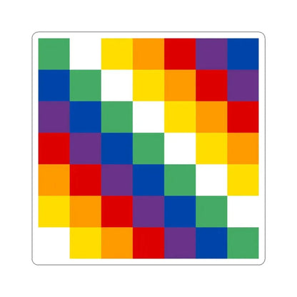 Banner of the Anti Suyu 1979 (Peru) STICKER Vinyl Kiss-Cut Decal 6 Inch White - The Sticker Space