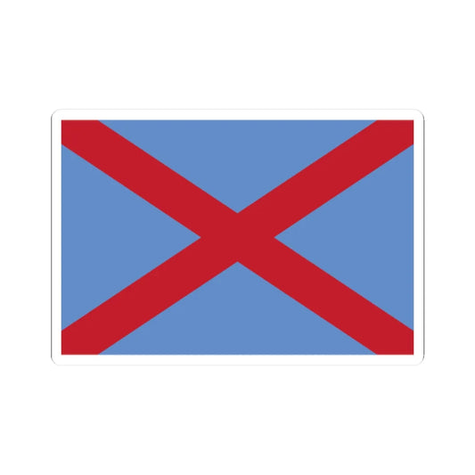 Banner of the Blueshirts (Ireland) STICKER Vinyl Kiss-Cut Decal 2 Inch White - The Sticker Space