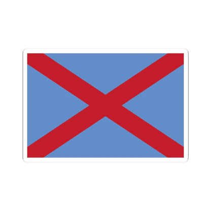 Banner of the Blueshirts (Ireland) STICKER Vinyl Kiss-Cut Decal 3 Inch White - The Sticker Space