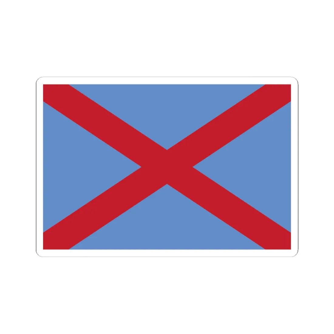 Banner of the Blueshirts (Ireland) STICKER Vinyl Kiss-Cut Decal 6 Inch White - The Sticker Space