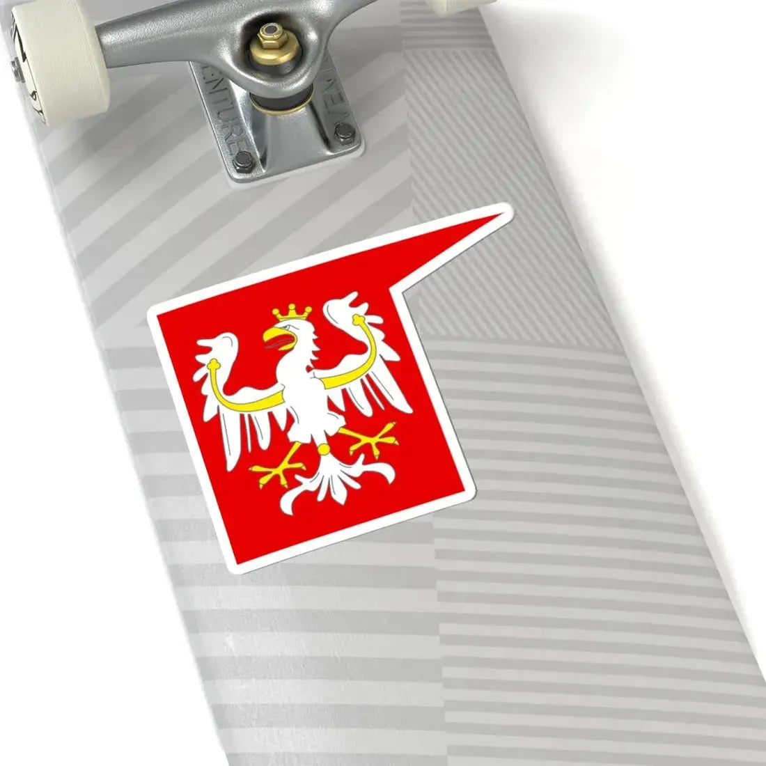 Banner of the Kingdom of Poland (Poland) STICKER Vinyl Kiss-Cut Decal - The Sticker Space