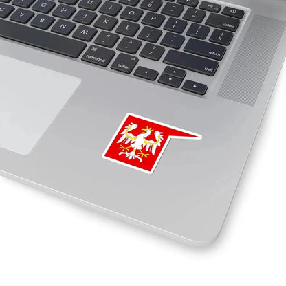 Banner of the Kingdom of Poland (Poland) STICKER Vinyl Kiss-Cut Decal - The Sticker Space