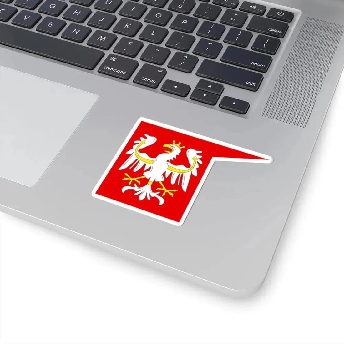 Banner of the Kingdom of Poland (Poland) STICKER Vinyl Kiss-Cut Decal - The Sticker Space
