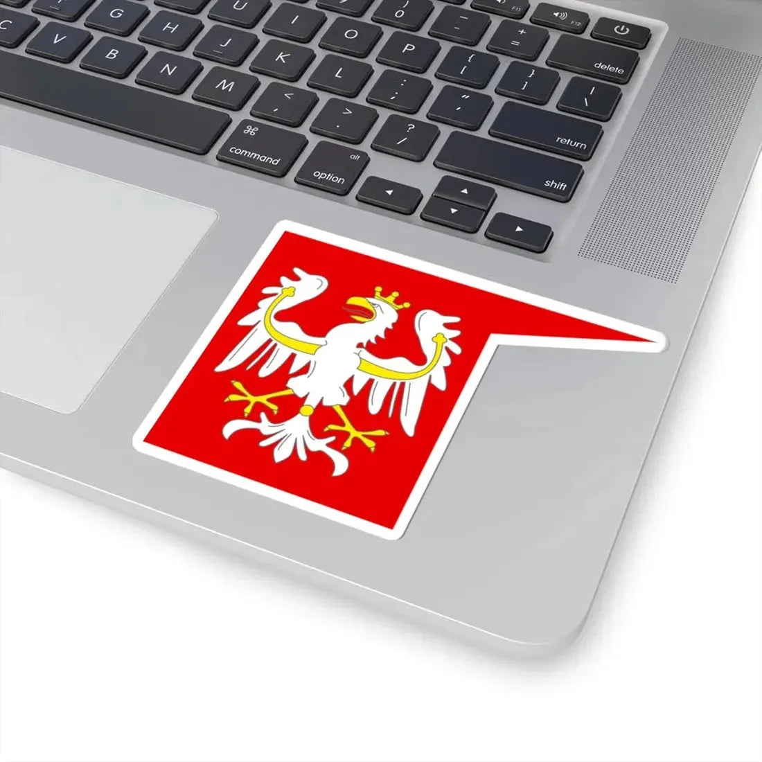 Banner of the Kingdom of Poland (Poland) STICKER Vinyl Kiss-Cut Decal - The Sticker Space
