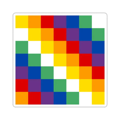 Banner of the Kunti Suyu 1979 (Peru) STICKER Vinyl Kiss-Cut Decal 2 Inch White - The Sticker Space