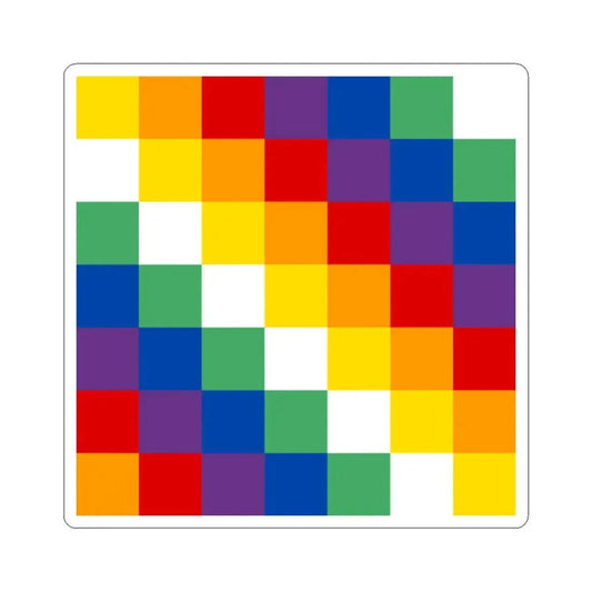 Banner of the Kunti Suyu 1979 (Peru) STICKER Vinyl Kiss-Cut Decal 2 Inch White - The Sticker Space