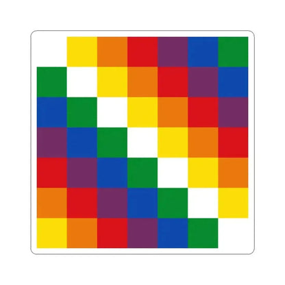 Banner of the Qulla Suyu 1979 (Argentina) STICKER Vinyl Kiss-Cut Decal 2 Inch White - The Sticker Space