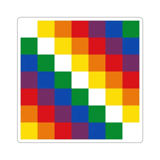 Banner of the Qulla Suyu 1979 (Argentina) STICKER Vinyl Kiss-Cut Decal 2 Inch White - The Sticker Space