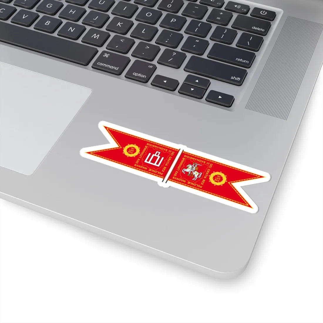 Banner of Vilnius Voivodeship 1609-1618 (Belarus) (Coat of Arms) STICKER Vinyl Kiss-Cut Decal - The Sticker Space