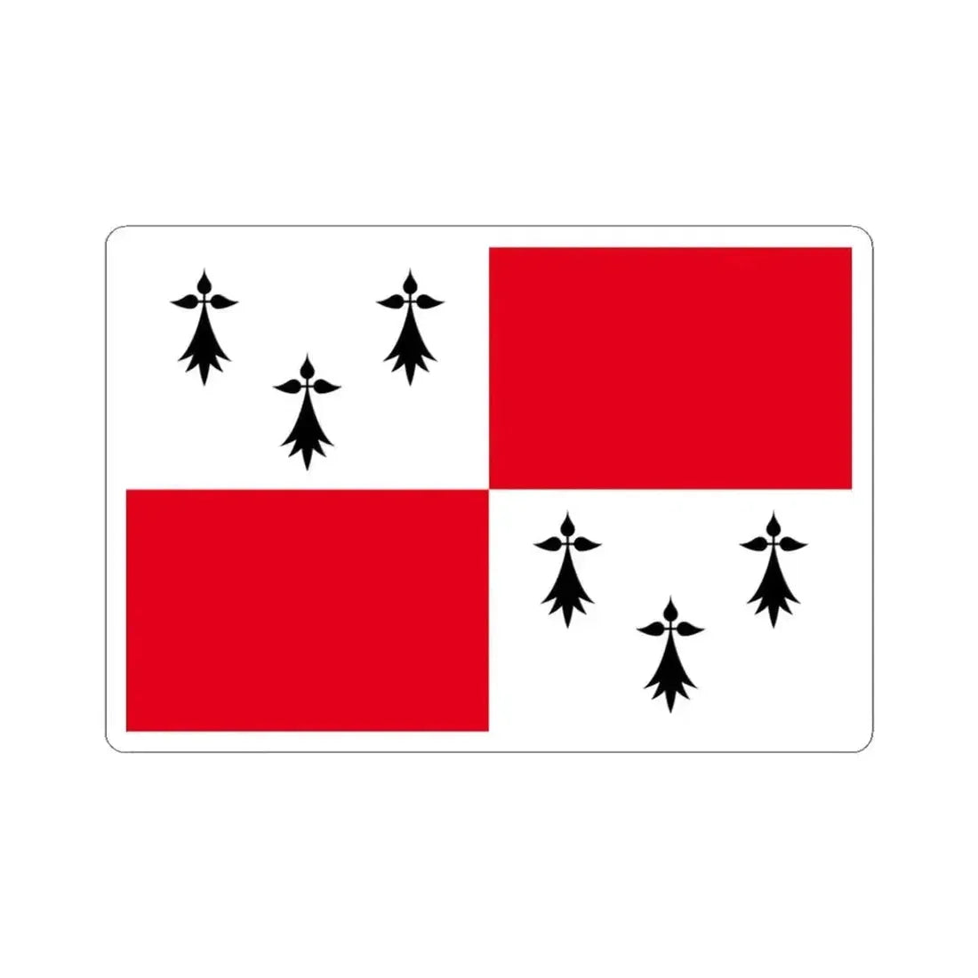 Banniel Bro Zol (Belgium) STICKER Vinyl Kiss-Cut Decal 3 Inch White - The Sticker Space