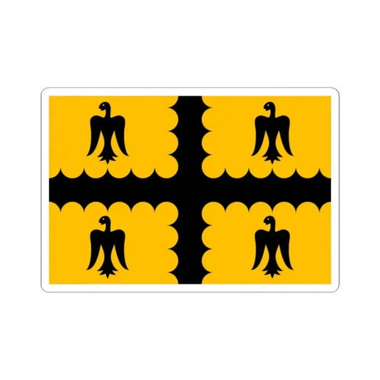 Banniel sant Erwan (Belgium) STICKER Vinyl Kiss-Cut Decal 2 Inch White - The Sticker Space