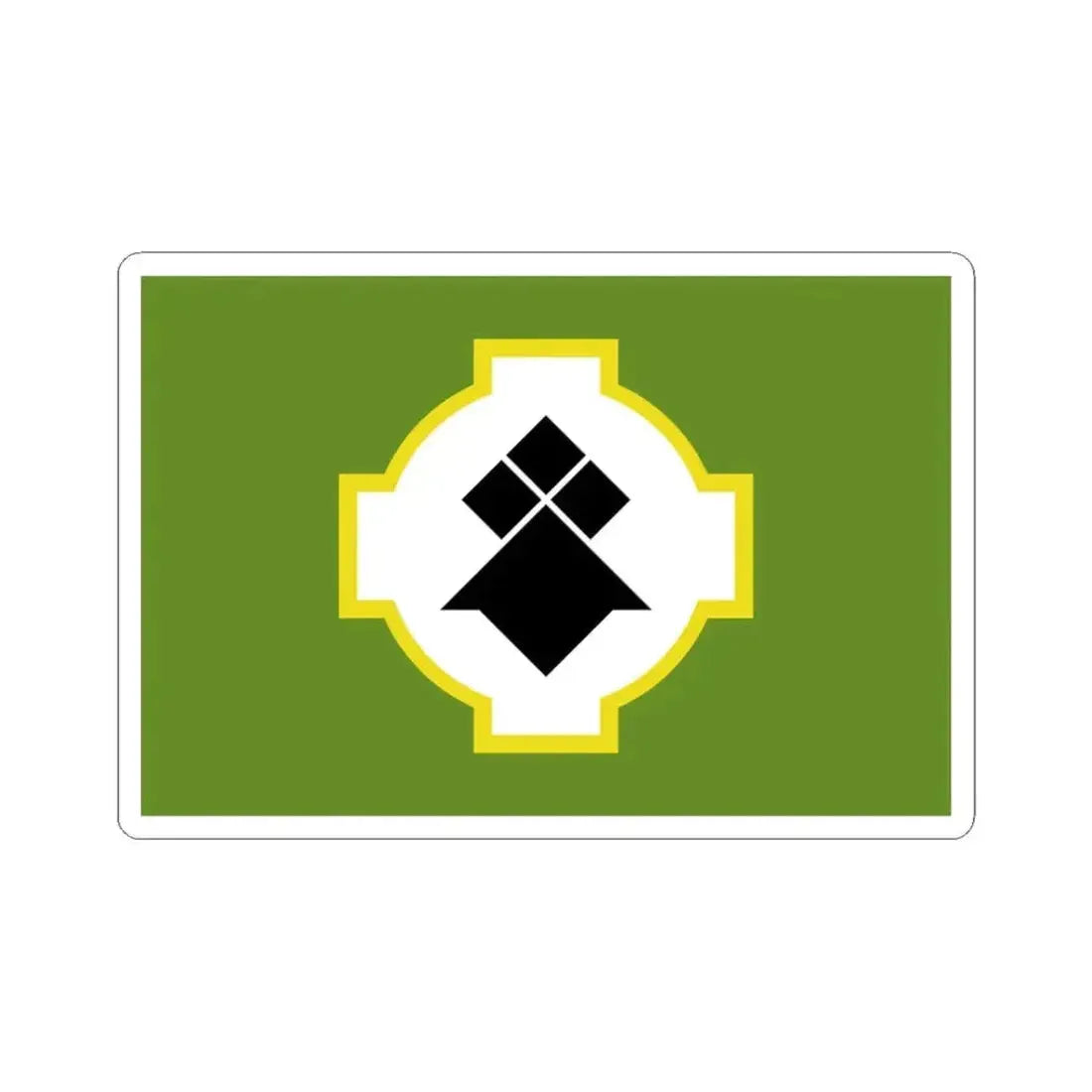 Banniel urz goanag breiz (Belgium) STICKER Vinyl Kiss-Cut Decal 3 Inch White - The Sticker Space