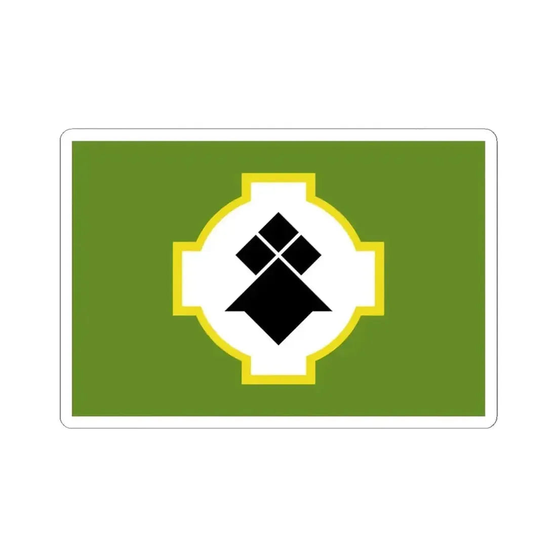 Banniel urz goanag breiz (Belgium) STICKER Vinyl Kiss-Cut Decal 6 Inch White - The Sticker Space