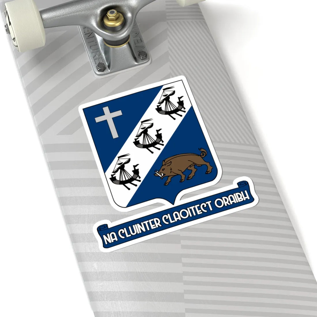 Bantry Coat of Arms (Ireland) (Coat of Arms) STICKER Vinyl Kiss-Cut Decal - The Sticker Space