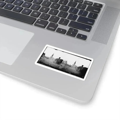 Baptist Church, Fredericksburg, Virginia, From the Backyard of the Sanitary Commission Depot (U.S. Civil War) STICKER Vinyl Kiss-Cut Decal - The Sticker Space