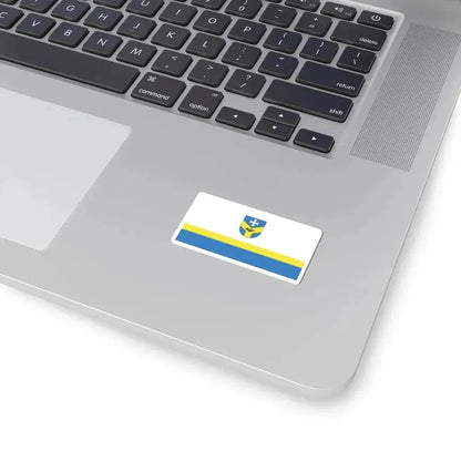 Baran city flag (Belarus) STICKER Vinyl Kiss-Cut Decal - The Sticker Space