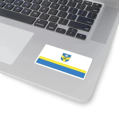 Baran city flag (Belarus) STICKER Vinyl Kiss-Cut Decal - The Sticker Space