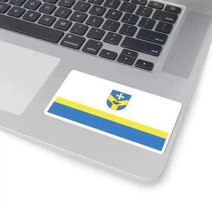 Baran city flag (Belarus) STICKER Vinyl Kiss-Cut Decal - The Sticker Space