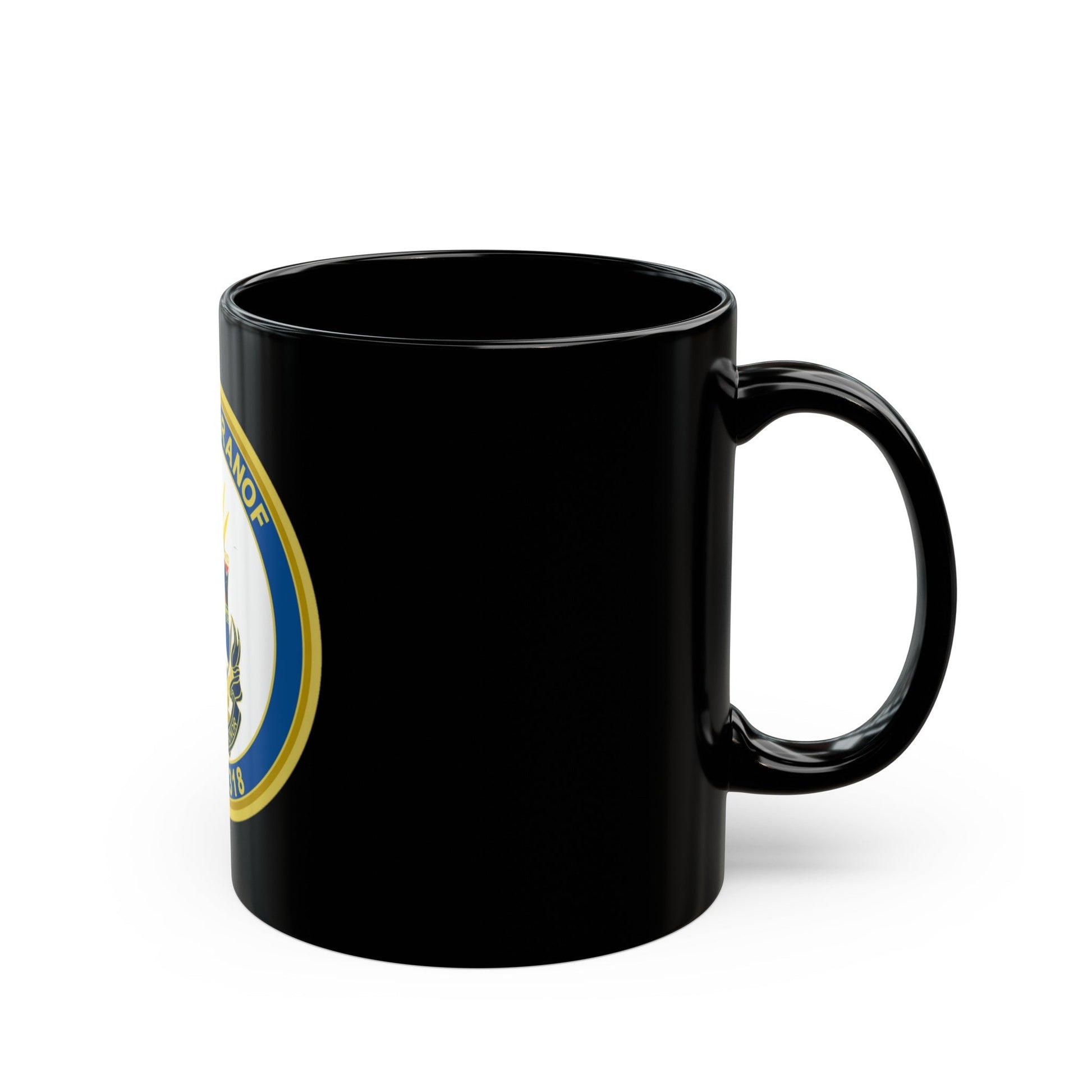 Baranof WPB 1318 (U.S. Coast Guard) Black Coffee Mug-The Sticker Space