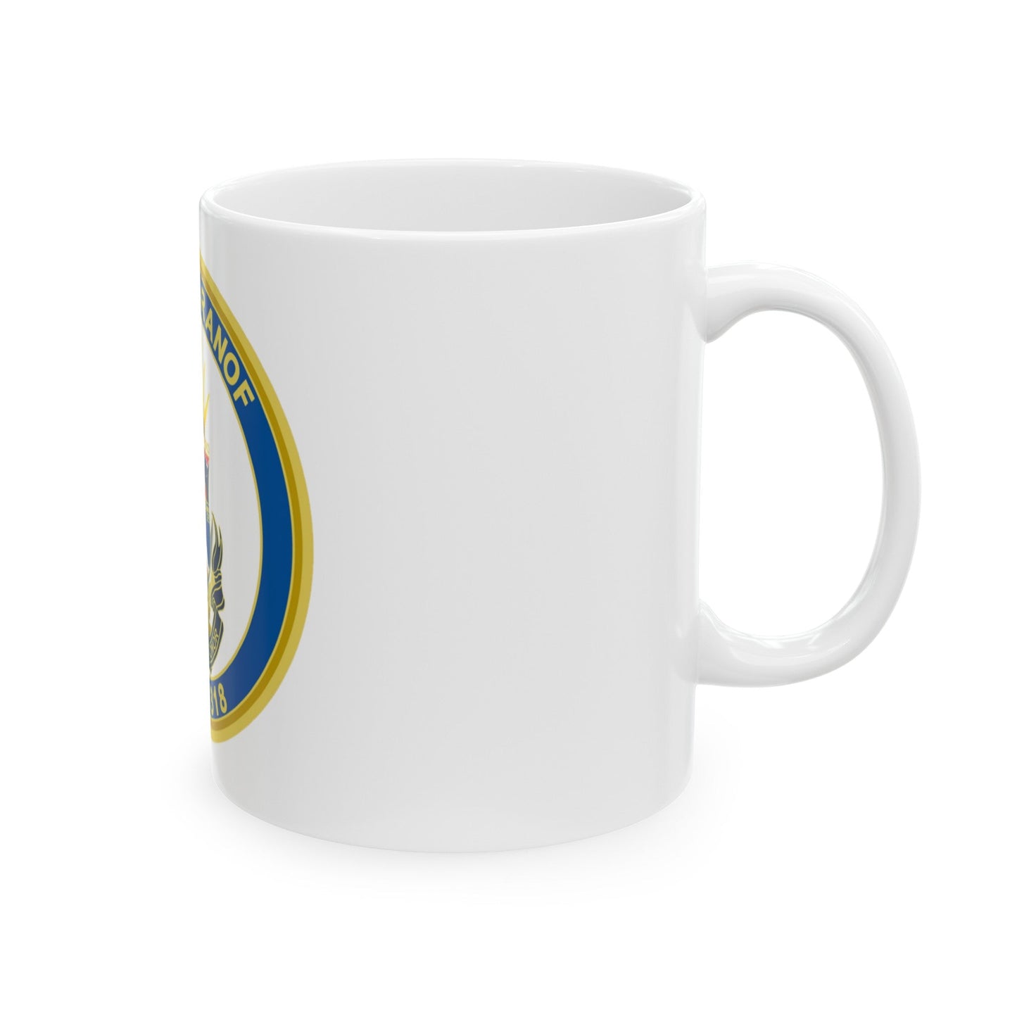 Baranof WPB 1318 (U.S. Coast Guard) White Coffee Mug-The Sticker Space