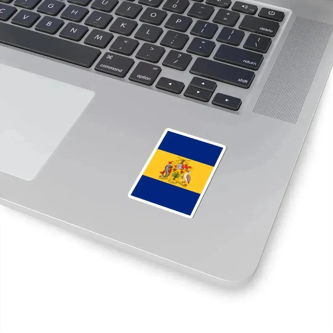 Barbados 50th Anniversary of Independence banner (Barbados) STICKER Vinyl Kiss-Cut Decal - The Sticker Space