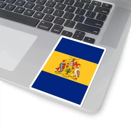 Barbados 50th Anniversary of Independence banner (Barbados) STICKER Vinyl Kiss-Cut Decal - The Sticker Space