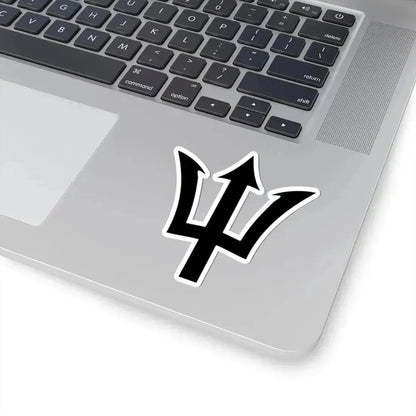 Barbados trident (Barbados) STICKER Vinyl Kiss-Cut Decal - The Sticker Space