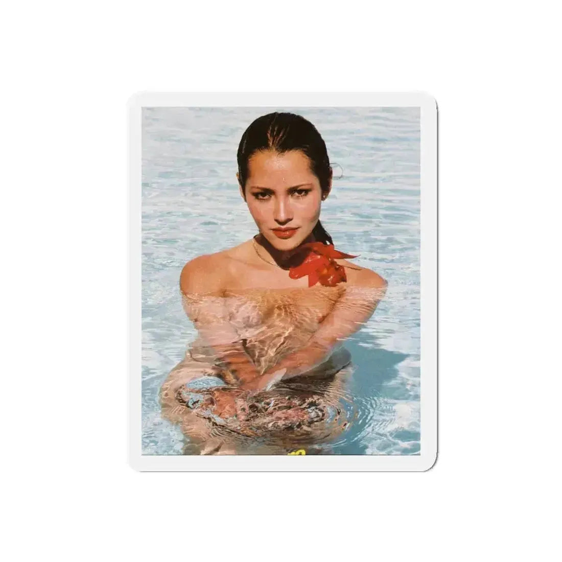 Barbara Carrera #116 (Vintage Female Icon) Refrigerator Magnet 5 Inch Die-Cut - The Sticker Space