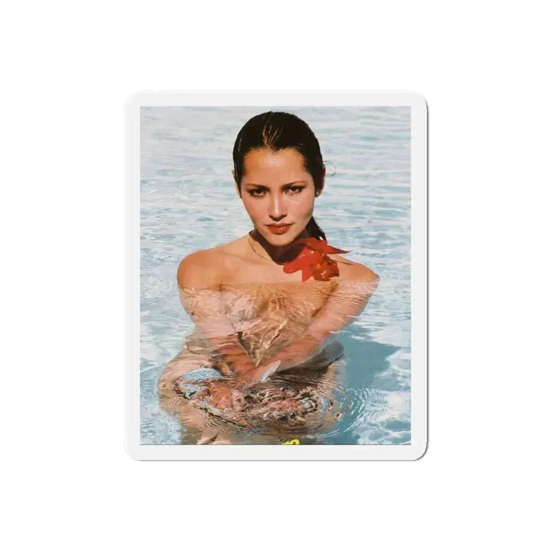 Barbara Carrera #116 (Vintage Female Icon) Refrigerator Magnet 6 Inch Die-Cut - The Sticker Space
